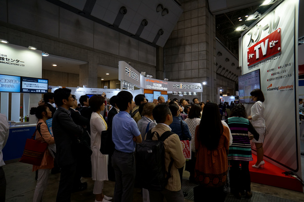教育ITソリューション展「スクールTV」ブース写真7